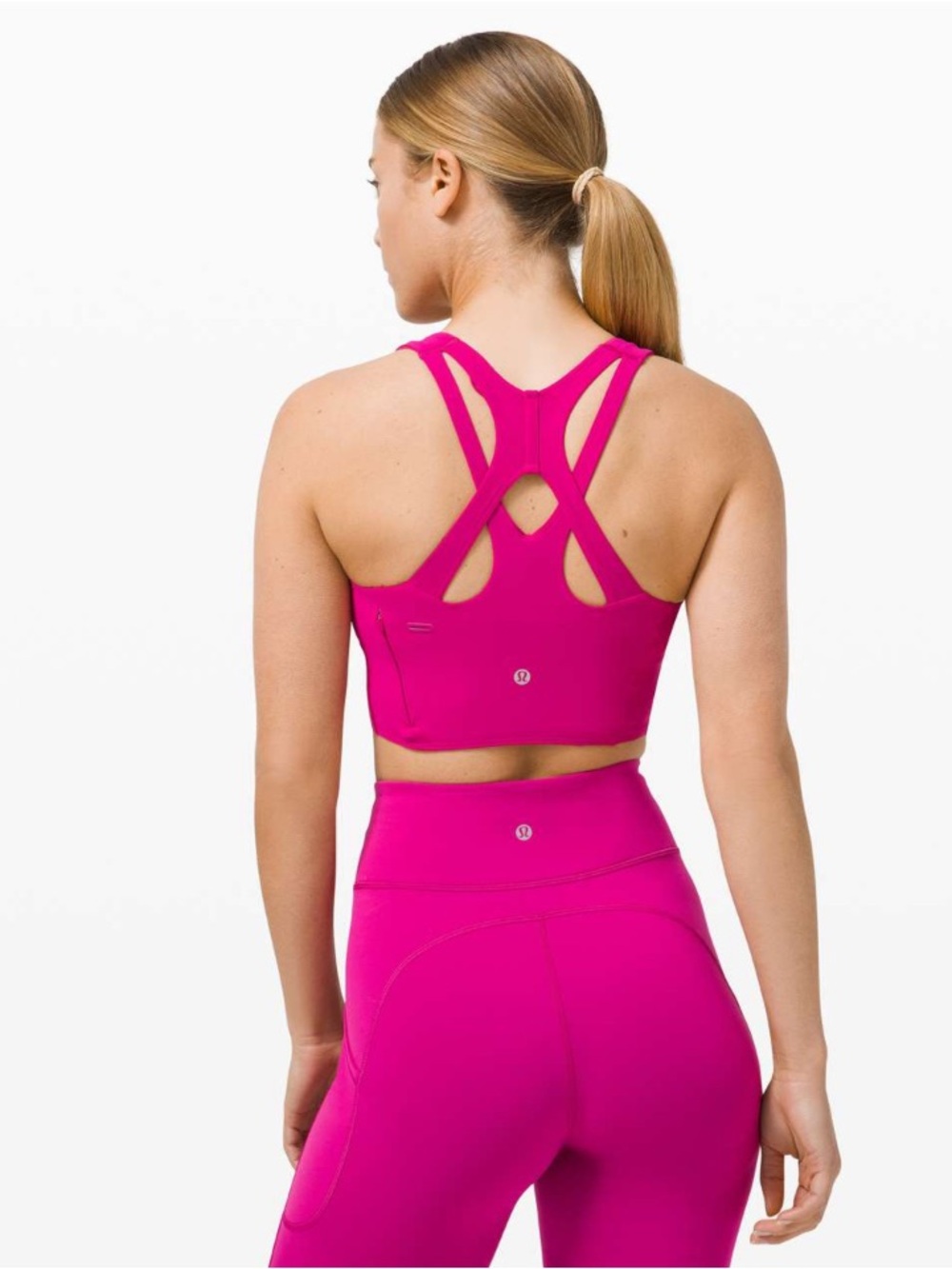 LULULEMON Stash It Bra in Ripened Raspberry